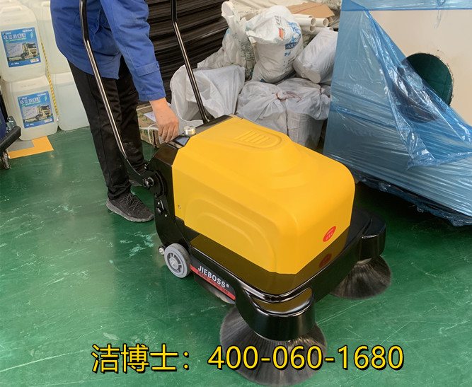 潔博士手推掃地機客戶(hù)案例-武漢堅美鋁業(yè)